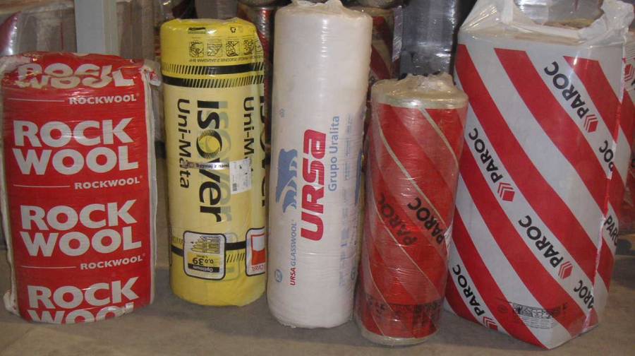 wełna mineralna/folia